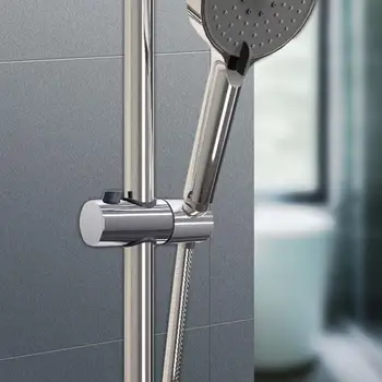 ראש מקלחת בעל פס שקף ראש מקלחת מתכוונן לחץ גבוה חיסכון במים ראש מקלחת מים עיסוי ראש מקלחת הוק