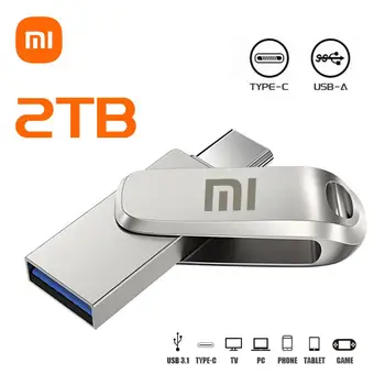 Xiaomi USB 3.0 כונן עט 2TB USB Memoria נייד במהירות גבוהה 2TB כונן הבזק מסוג USB לעסקים מתנות לחתונה לאורחים