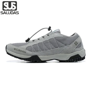 SALUDAS מזדמנים נעלי ספורט גברים נעלי ריצת מרופדת קל אתלטי נעלי ספורט נוחים הרים טרקים נעלי ספורט