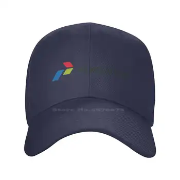 Pertamina לוגו מודפס גרפי מותג לוגו באיכות גבוהה ג ' ינס כובע סרוג כובע כובע בייסבול