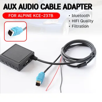 bluetooth Aux מקלט כבל מתאם ה-USB,מיקרופון דיבורית Hifi אודיו ממשק אלפיני 2009+ CDE-W203Ri על KCE-237B