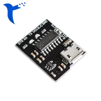 CH340G USB-To-TTL מודול יציאה טורית, הורדת קו מיקרו ממשק, תמיכה 3.3 V, 5V הלוח