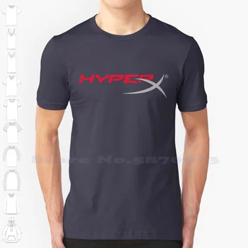 Hyperx לוגו המותג לוגו באיכות גבוהה חולצות 2023 אופנה חולצת טי הגרפי החדש.